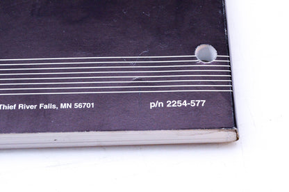 New OEM 2254-577 1990 Arctic Cat Wildcat 650-El Tigre EXT Service Manual NOS