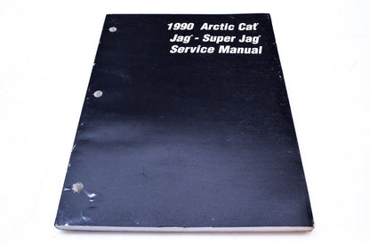 New OEM Arctic Cat 2254-573 1990 Arctic Cat Jag-Super Jag Service Manual NOS