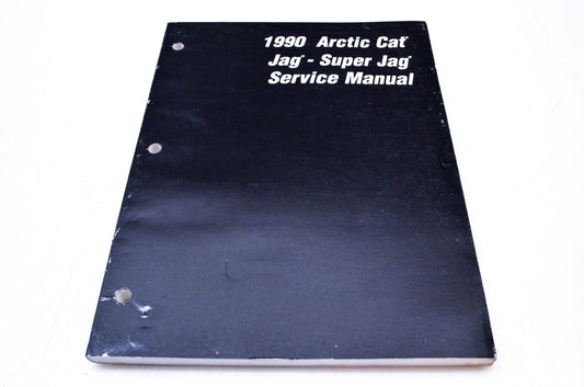New OEM Arctic Cat 2254-573 1990 Arctic Cat Jag-Super Jag Service Manual NOS