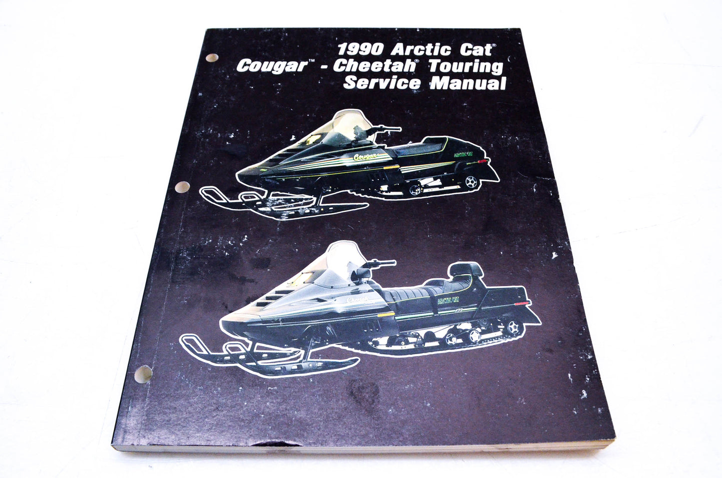 New OEM 2254-575 1990 Arctic Cat Cougar-Cheetah Touring Service Manual NOS