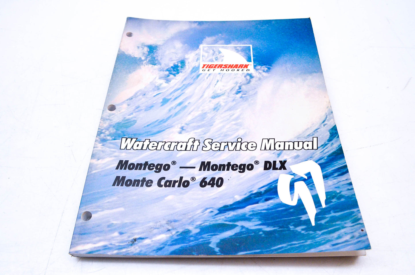 New OEM Arctic Cat 2255-689 1997 Tigershark Service Manual Montego DLX & Monte Carlo 640 NOS