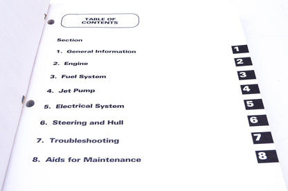 OEM Arctic Cat 2256-121 1999 Tigershark Service Manual