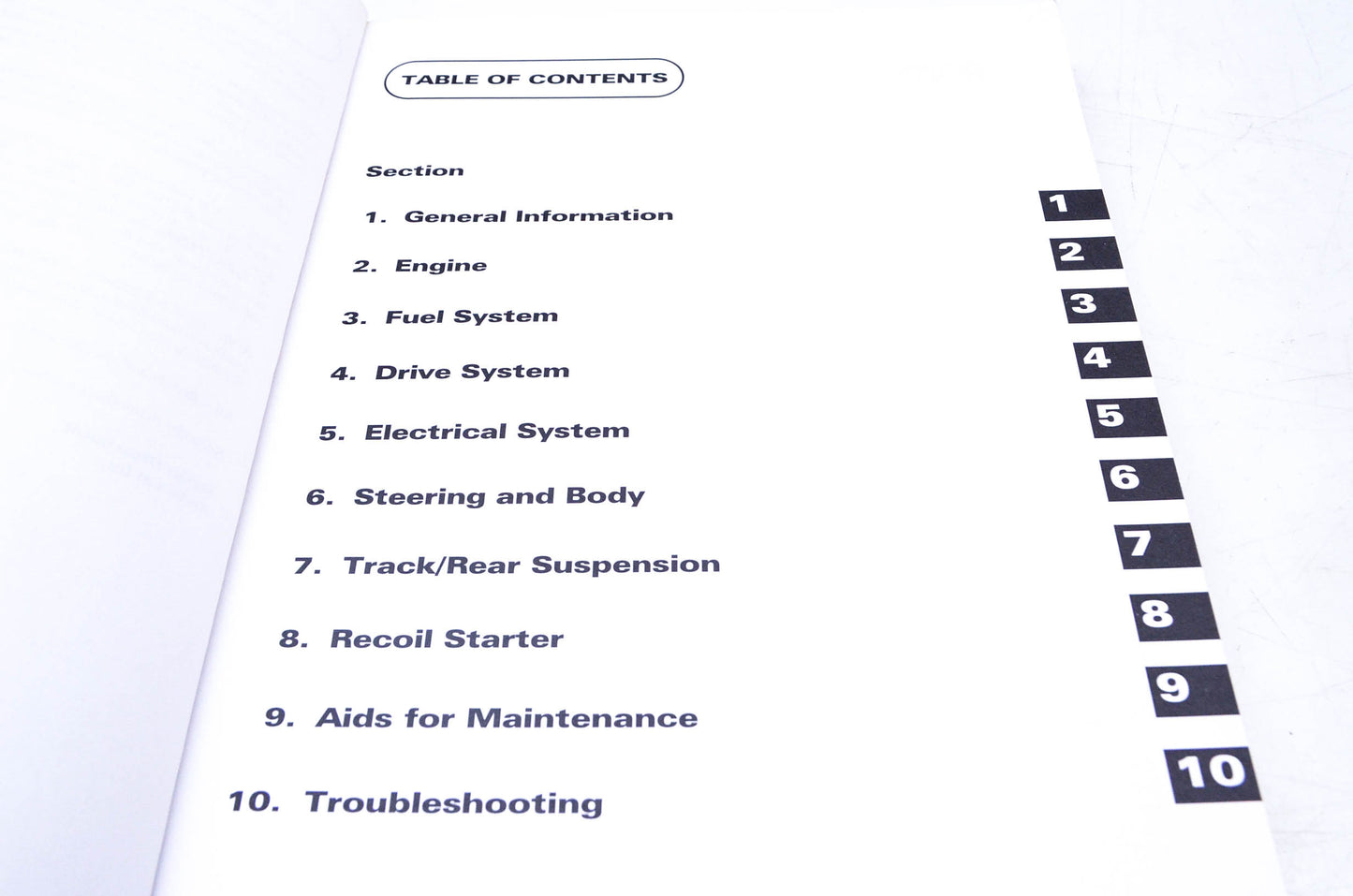New OEM Arctic Cat 2255-946 '99 Snowmobile Service Manual Bearcat Wide Track/Panther 550 NOS