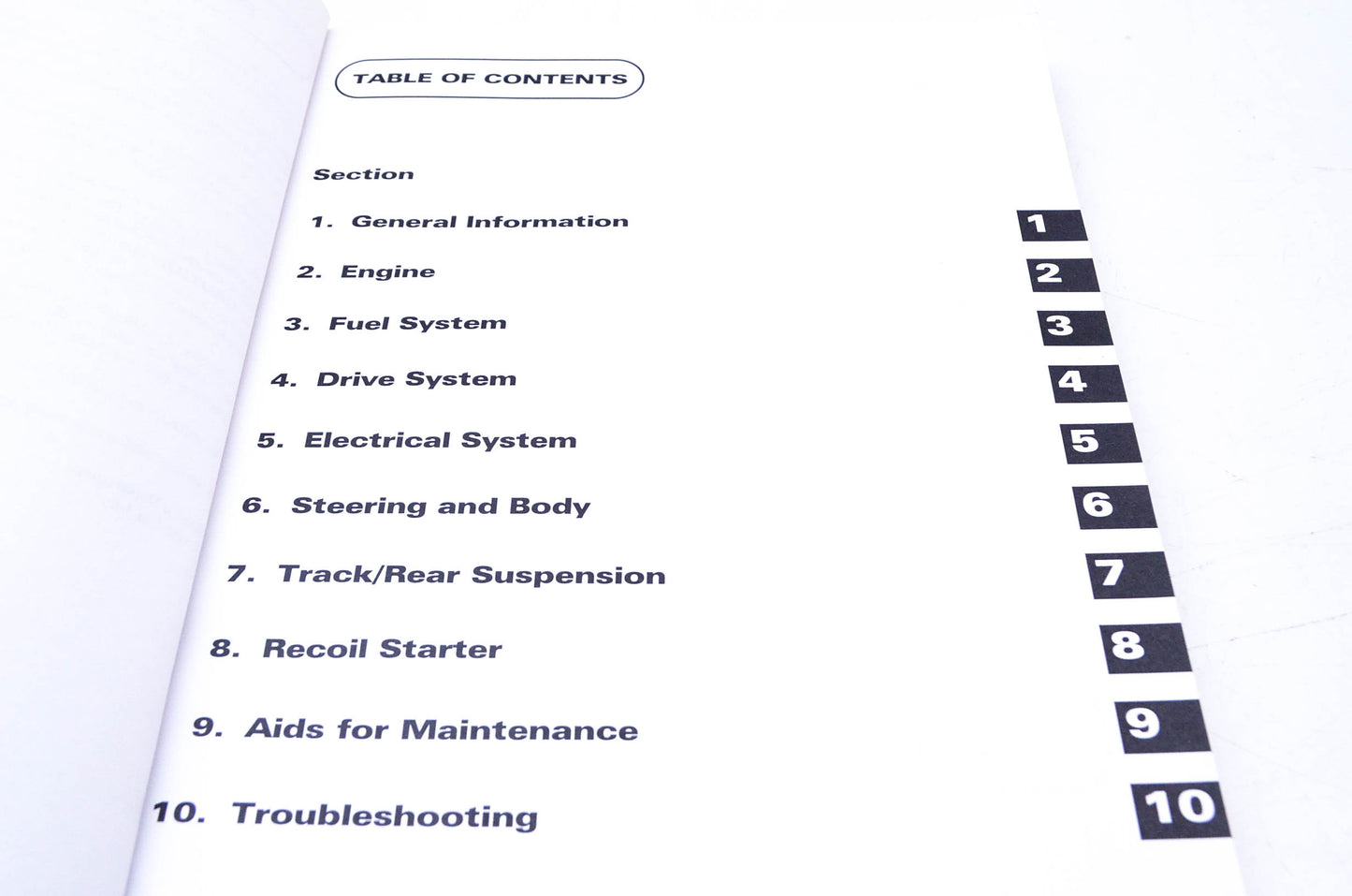 New OEM Arctic Cat 2255-943 1999 Arctic Cat Snowmobile Service Manual Thundercat-Thundercat Mountain Cat NOS