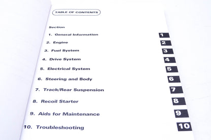 New OEM Arctic Cat 2255-943 1999 Arctic Cat Snowmobile Service Manual Thundercat-Thundercat Mountain Cat NOS