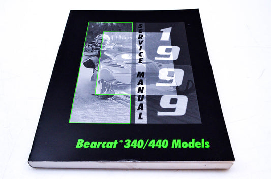 OEM 2255-944 1999 Arctic Cat Snowmobile Service Manual Bearcat 340/440 Models NOS