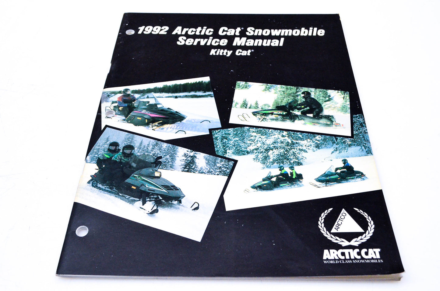 New OEM Arctic Cat 2254-728 1992 Arctic Cat Snowmobile Service Manual Kitty Cat NOS
