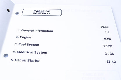 New OEM Arctic Cat 2254-728 1992 Arctic Cat Snowmobile Service Manual Kitty Cat NOS