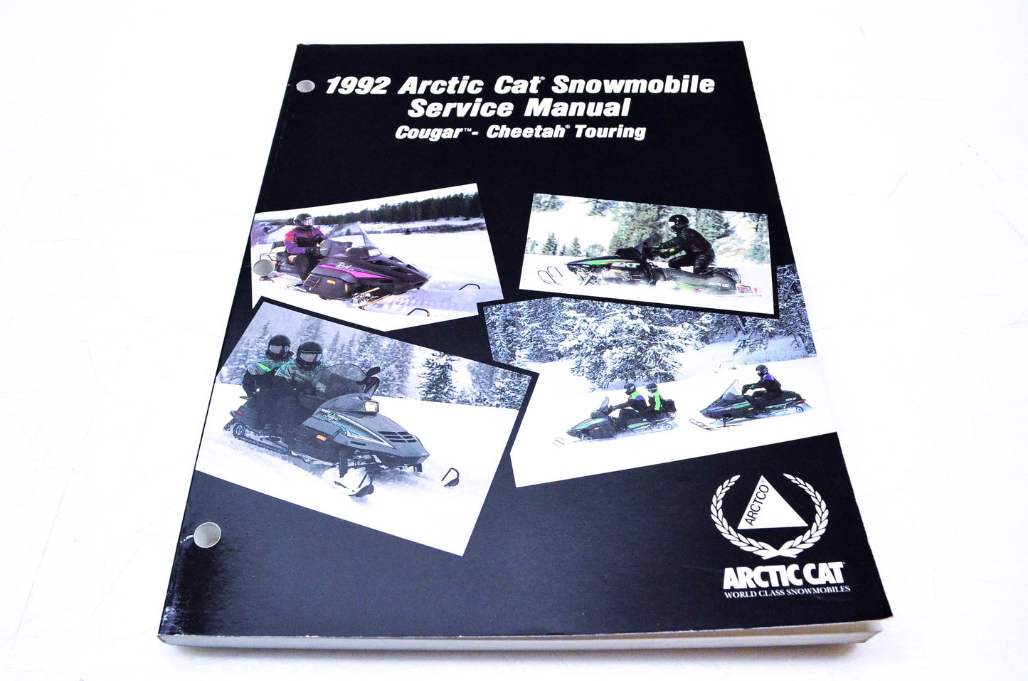 OEM 2254-730 1992 Arctic Cat Snowmobile Service Manual Cougar-Cheetah Touring NOS