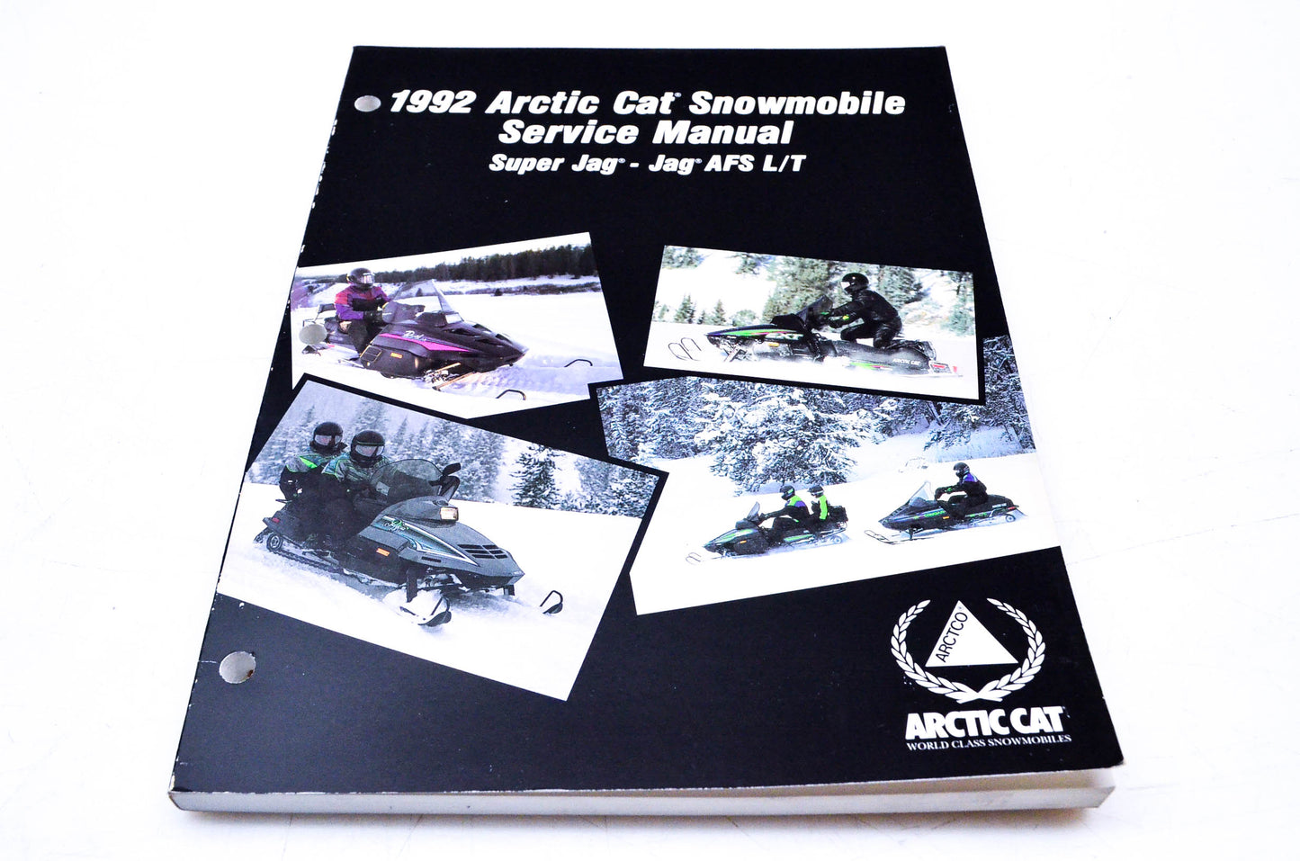 OEM Arctic Cat 2254-731 1992 Snowmobile Service Manual Super Jag-Jag AFS L/T NOS