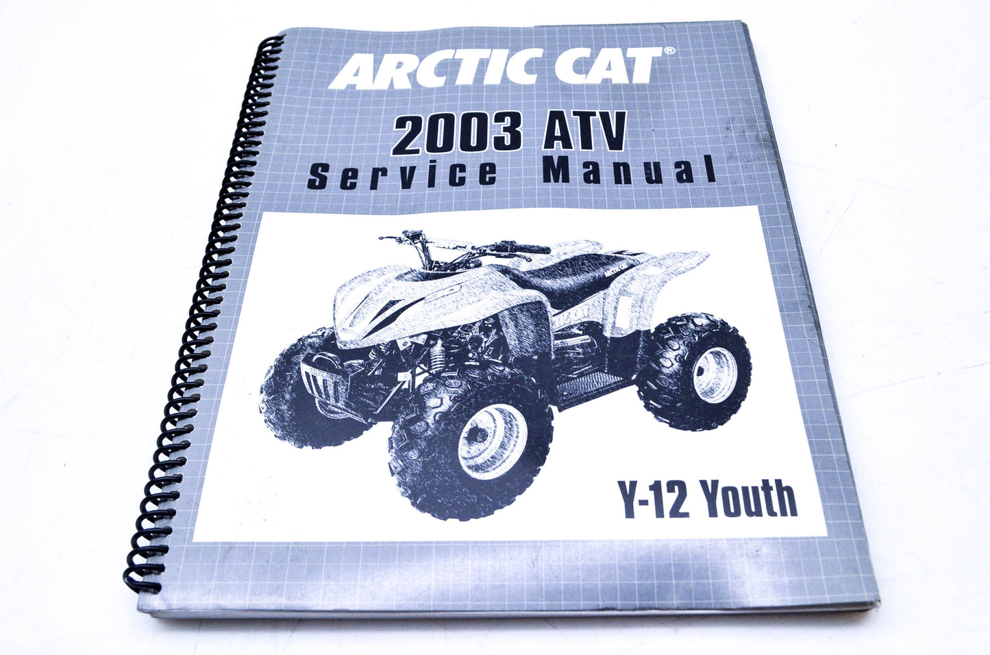 New OEM Arctic Cat 2256-652 2003 Arctic Cat ATV Service Manual Y-12 Youth NOS