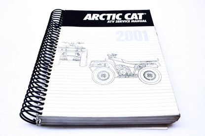 New OEM Arctic Cat 2256-348 2001 Arctic Cat ATV Service Manual NOS