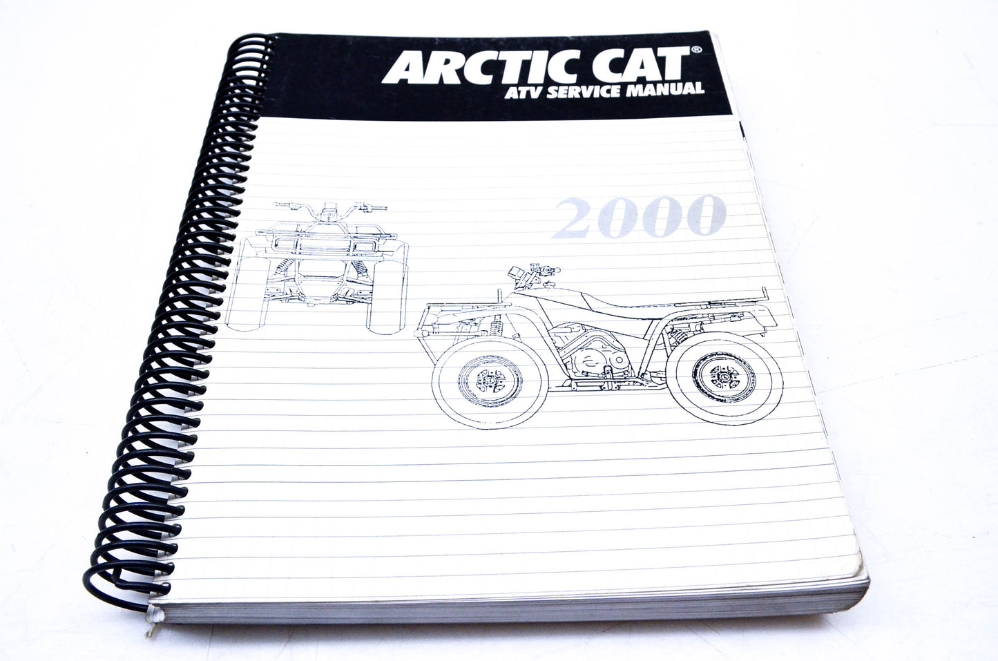 New OEM Arctic Cat 2256-223 2000 Arctic Cat ATV Service Manual NOS