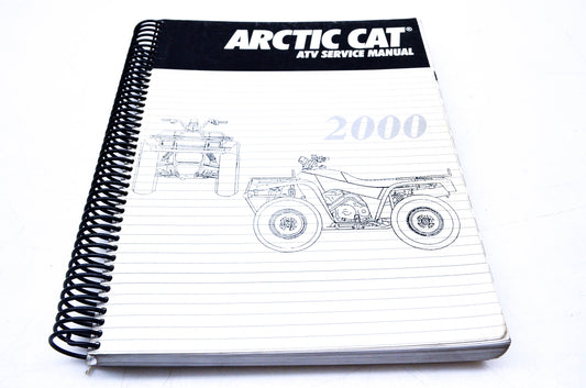 New OEM Arctic Cat 2256-223 2000 Arctic Cat ATV Service Manual NOS