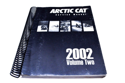 New OEM Arctic Cat 2256-458 2002 Arctic Cat Service Manual Volume 2 NOS