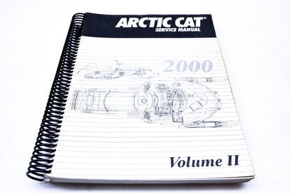 New OEM Arctic Cat 2256-249 2000 Arctic Cat Service Manual Volume 2 NOS