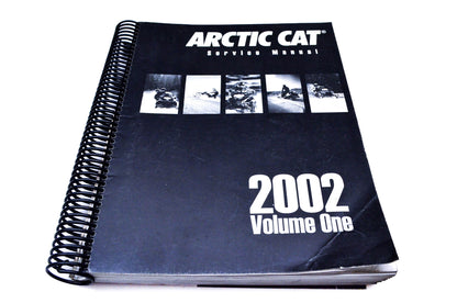 New OEM Arctic Cat 2256-457 2002 Arctic Cat Service Manual Volume 1 NOS