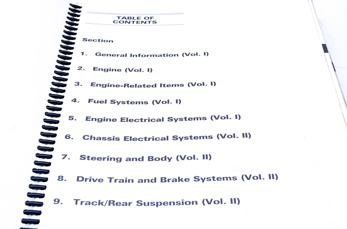 New OEM Arctic Cat 2256-457 2002 Arctic Cat Service Manual Volume 1 NOS