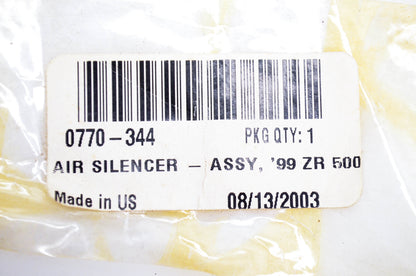New OEM Arctic Cat 0770-344 Air Silencer Assembly '99 ZR 500 NOS