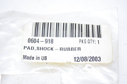 New OEM Arctic Cat 0604-918 Rubber Shock Pad NOS
