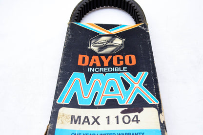 Dayco 1104, MAX1104 MAX1104 Snowmobile Belt NOS