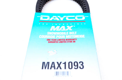 Dayco MAX1093, 1093 MAX1093 Snowmobile Belt NOS