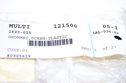 New OEM Arctic Cat 1623-025 Plastic Screw Grommet NOS