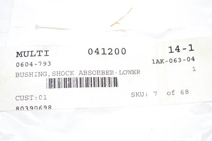 New OEM Arctic Cat 0604-793 Shock Absorber Lower Bushing NOS