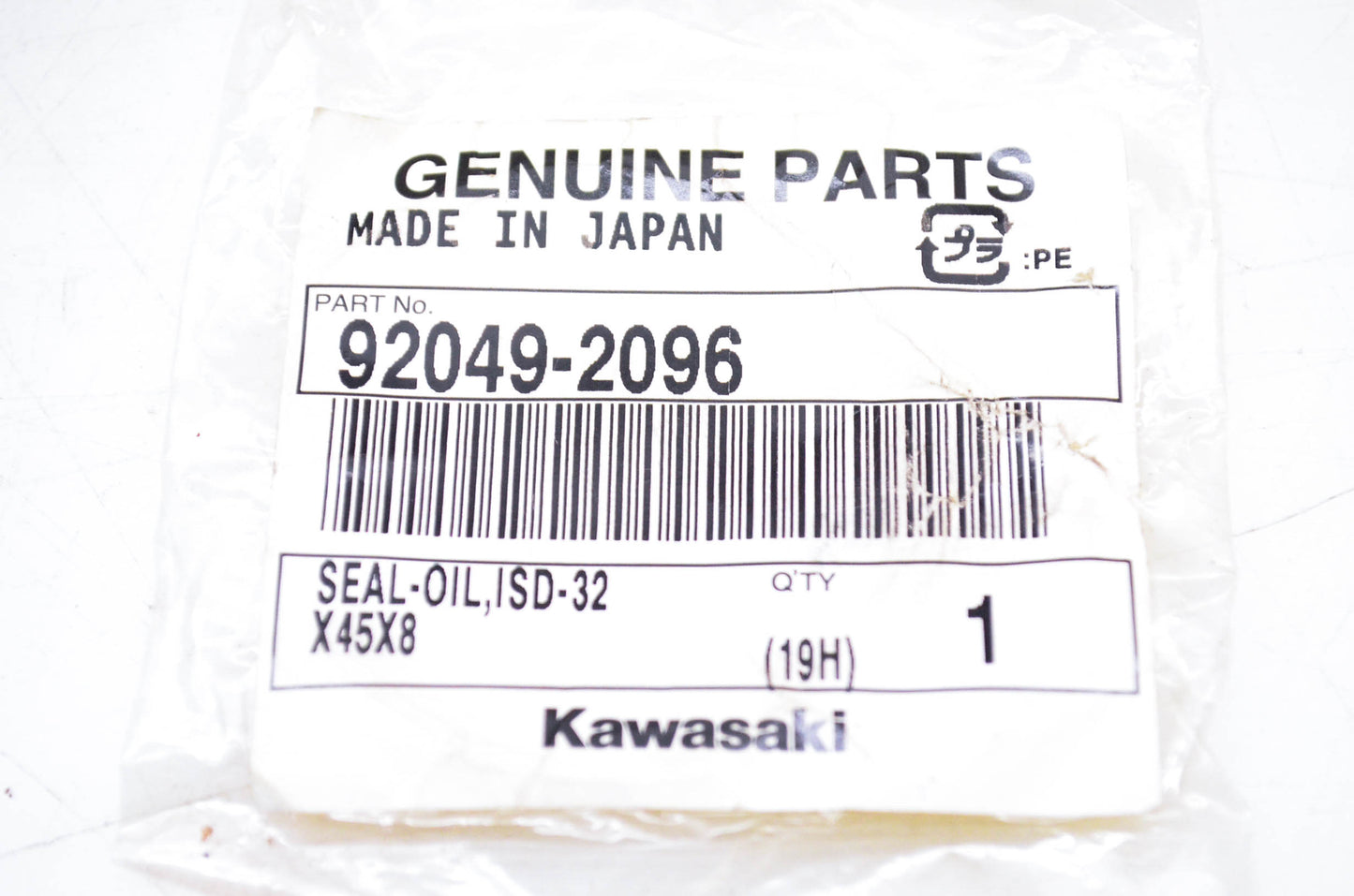 New OEM Kawasaki 92049-2096 Oil Seal ISD 32 NOS