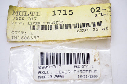 New OEM Arctic Cat 0609-317 Axle Throttle Lever NOS
