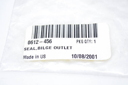 New OEM Arctic Cat 0612-456 Bilge Outlet Seal NOS