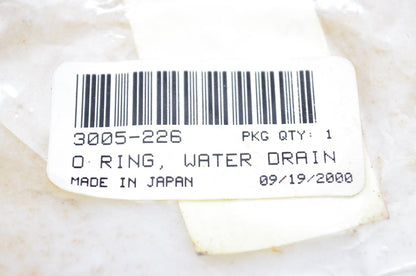 New OEM Arctic Cat 3005-226 Water Drain O Ring NOS
