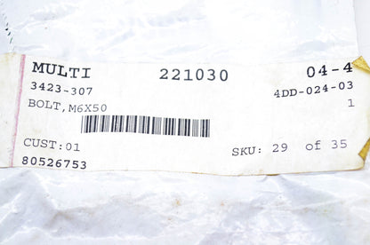 New OEM Arctic Cat 3423-307 Bolts M6x50 NOS