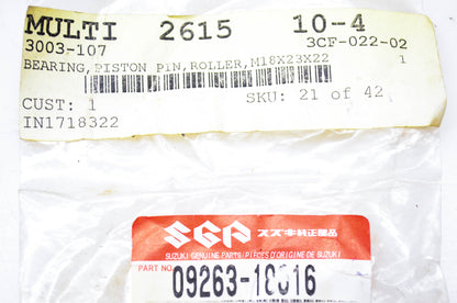 New OEM Arctic Cat 3003-107 Piston Pin Rolling Bearing M18x23x22 NOS