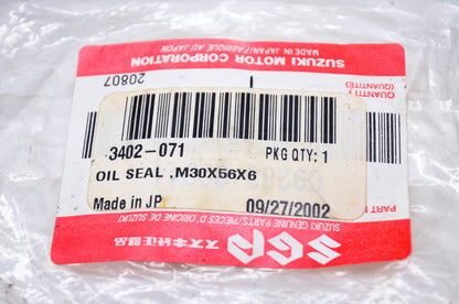 New OEM Arctic Cat 3402-071 Oil Seal M30x56x6 NOS