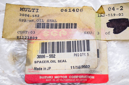 New OEM Arctic Cat 3006-552 Oil Seal Spacer NOS