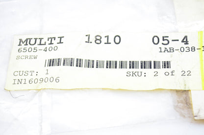 New OEM Arctic Cat 6505-400 Screw NOS