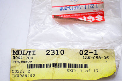 New OEM Arctic Cat 3004-700 Crank Pin NOS