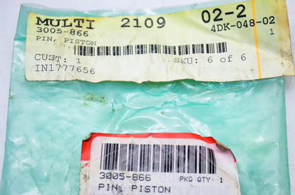 New OEM Arctic Cat 3005-866 Piston Pin NOS