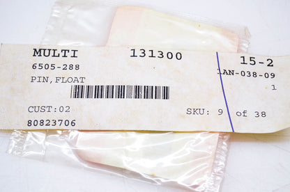 New OEM Arctic Cat 6505-288 Float Pin NOS