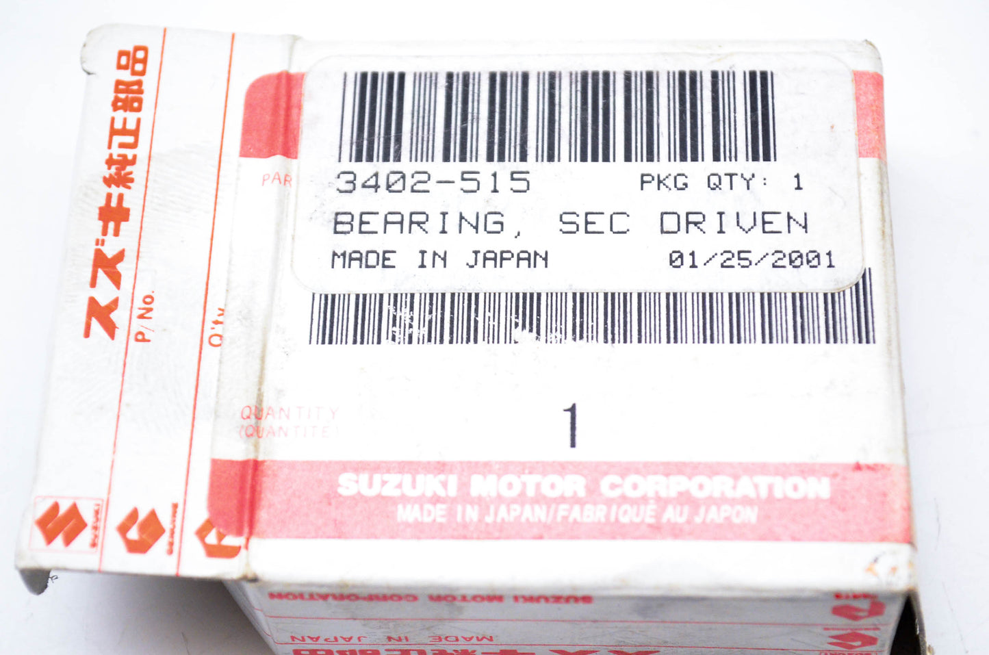 New OEM Arctic Cat 3402-515 Secondary Driven Bearing NOS