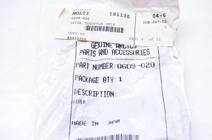New OEM Arctic Cat 0609-020 Throttle Lever VM38 NOS