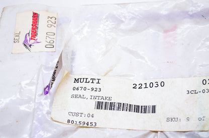 New OEM Arctic Cat 0670-923 Tigershark Intake Seal NOS