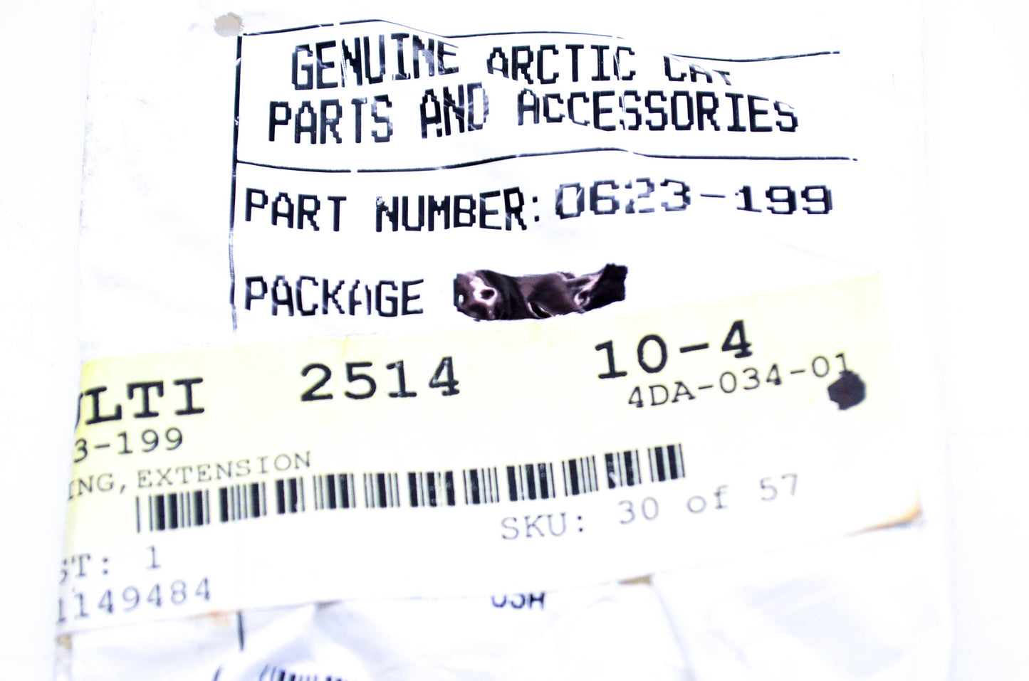 New OEM Arctic Cat 0623-199 Extension Spring NOS