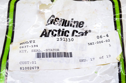New OEM Arctic Cat 0637-194 Stator Seal Kit NOS