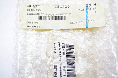 New OEM Arctic Cat 0702-335 Shift Pivot Link w/Bushing NOS