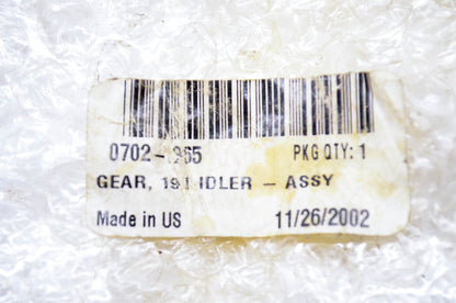 New OEM Arctic Cat 0702-365 Idler 19T Gear Assembly NOS