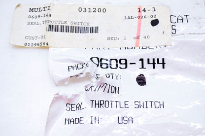 New OEM Arctic Cat 0609-144 Throttle Switch Seal NOS