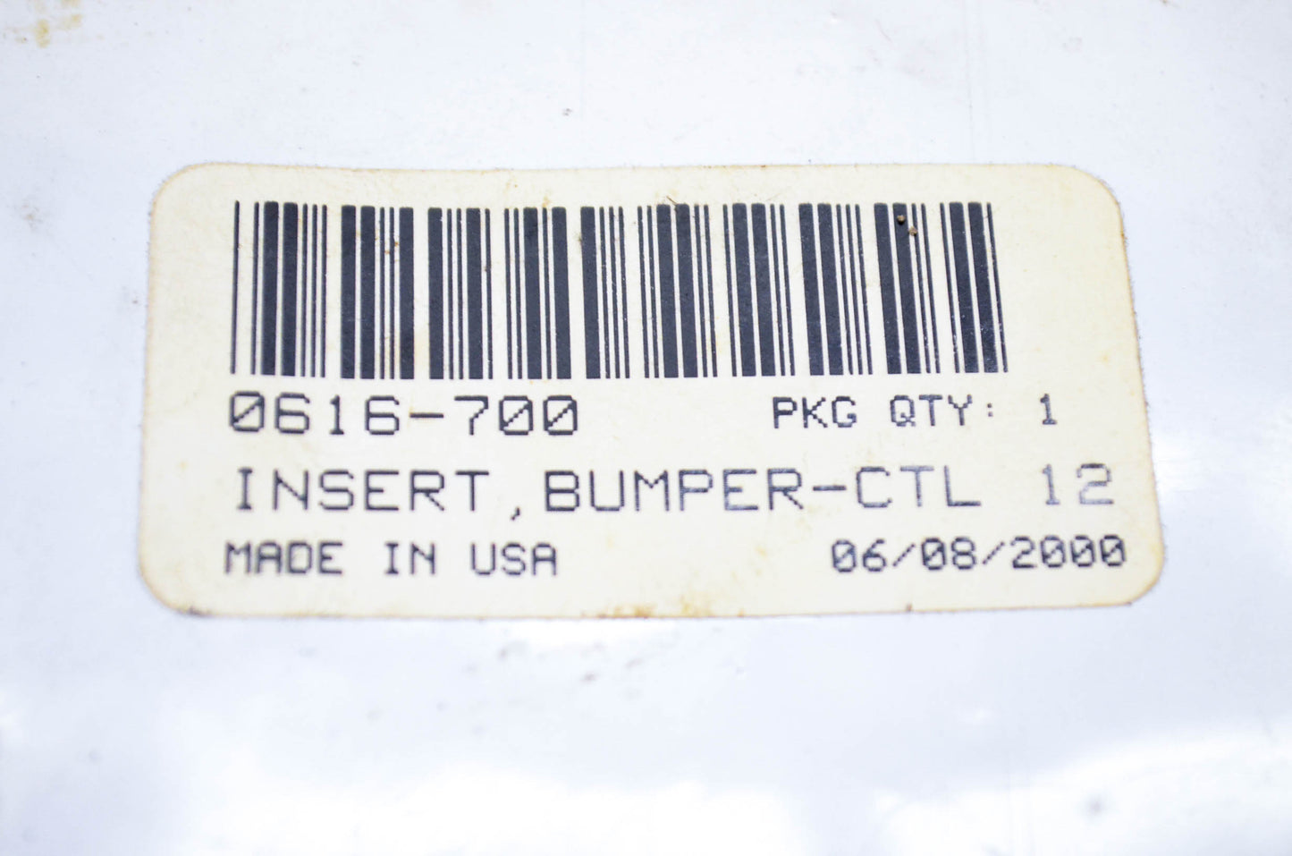 New OEM Arctic Cat 0616-700 Bumper Insert CTL 12 NOS