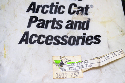 New OEM Arctic Cat 0605-257 Tie Rod Tube NOS